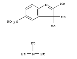 2,3,3-Trimethyl-3H-indole-5-sulfonic acid ,98.0% min (HPLC)